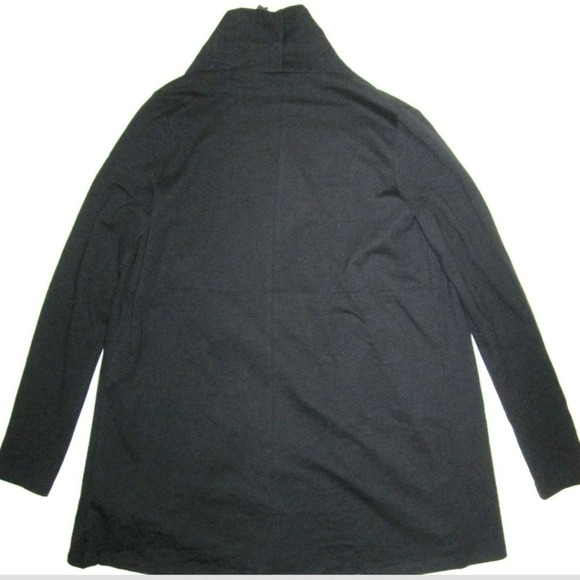 NYDJ Cardigan Womens XS Dark Gray Open Front Shirt Top NEW NWT - Picture 4 of 4